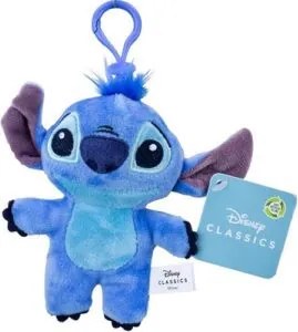 Disney Lilo és Stitch, A csillagkutya Mini Alien 2D plüss figura akasztóval 14 cm