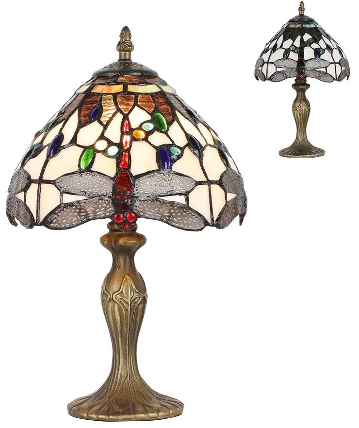 Prezent TIFFANY XXII. 1709 Asztali lámpa 1x40W/E14 IP20