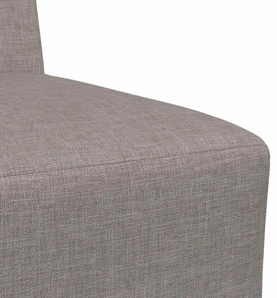 tópszínű szövet kanapéfotel 55 cm
