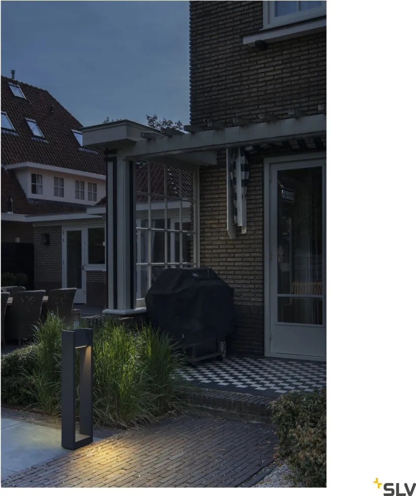 SLV 1003001 QUAD Modern Kültéri Állólámpa Antracit LED IP65