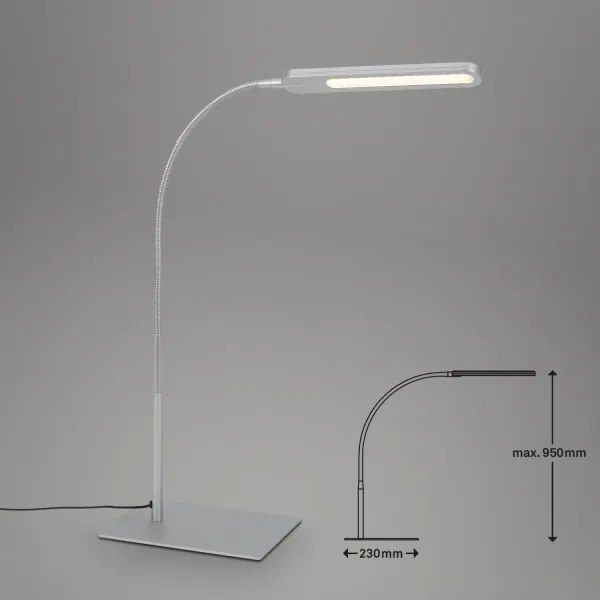 Briloner 7389-014 - LED Dimmelhető asztali lámpa SERVO LED/8W/230V 3000/6500K