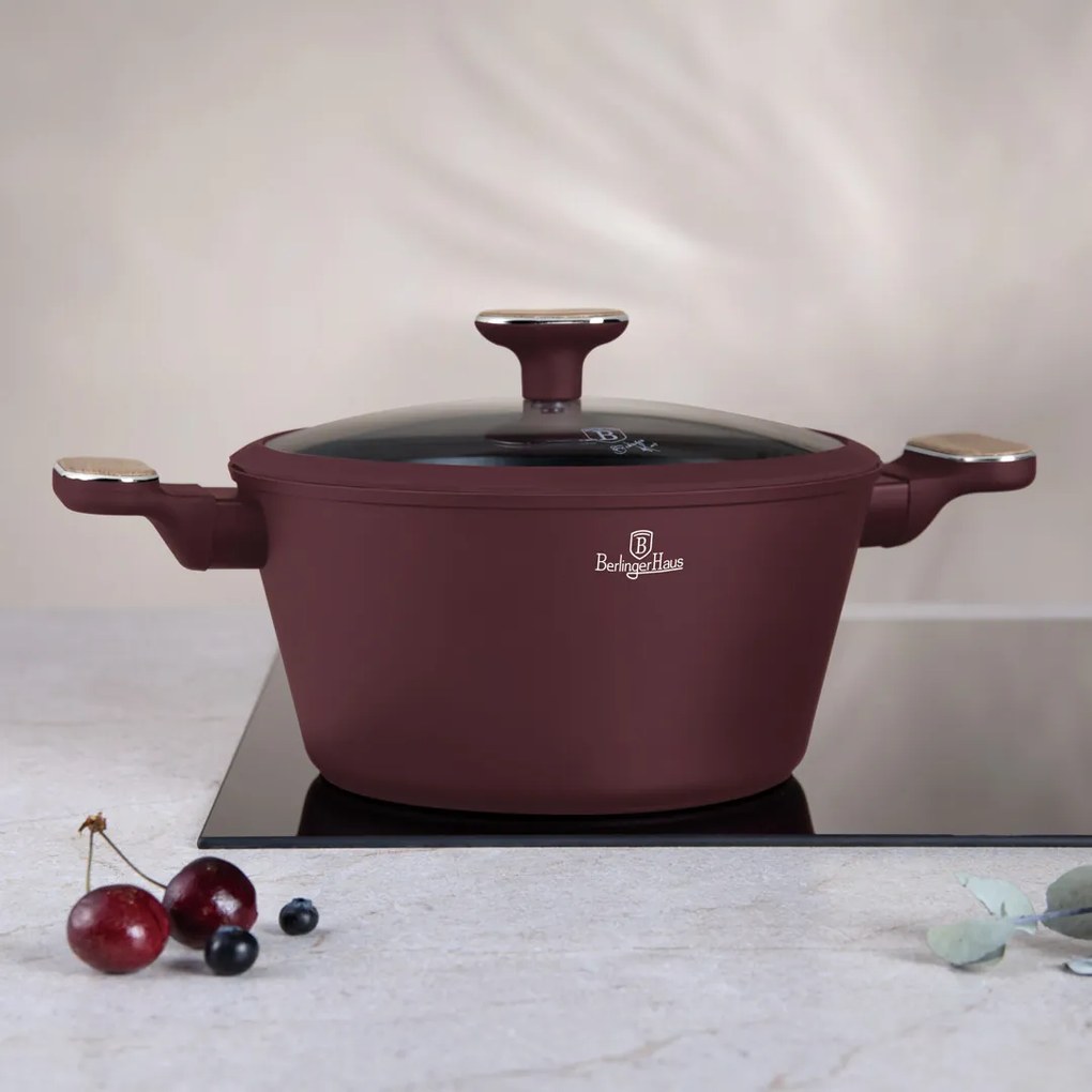 BerlingerHaus Leonardo Nordic titánbevonatú edénykészlet, 10 db