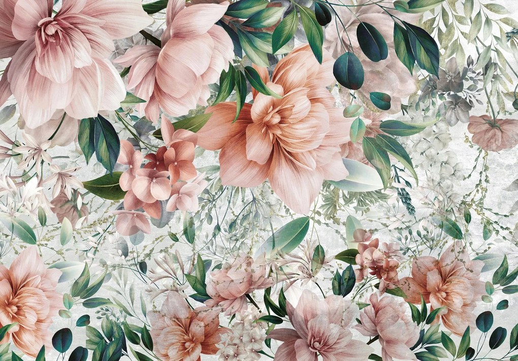 Fotótapéta színes Virágok virág Ragasztó Ajándék 416 x 254