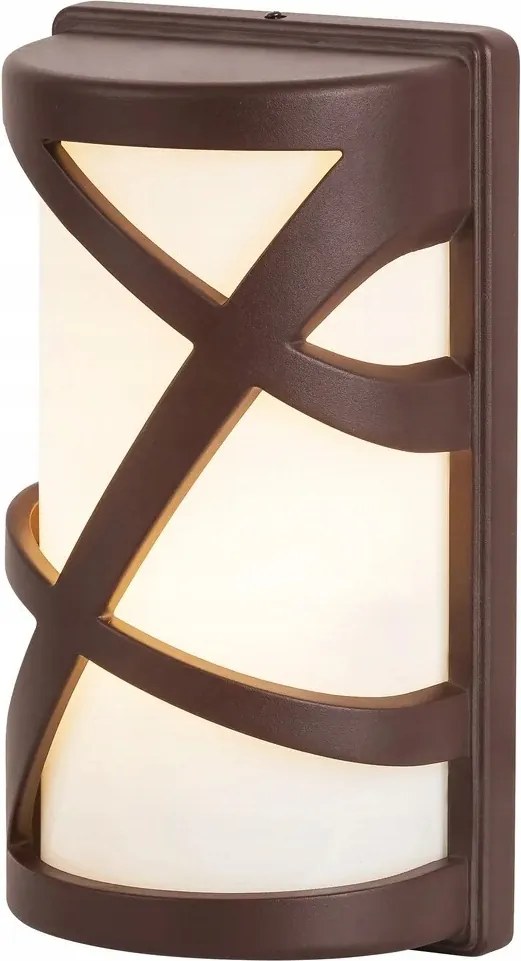 Durango homlokzati fali lámpa E27 Bronz IP54 Rabalux