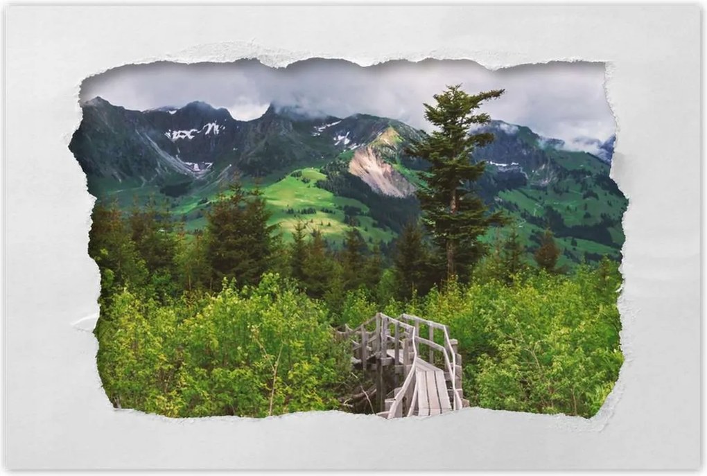 Poszterek 90x60 Híd Építészet Tájkép