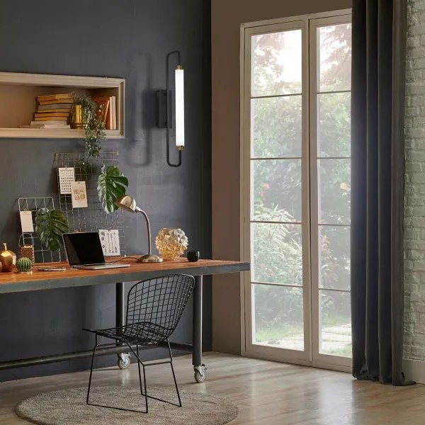 FELICJA LED fali lámpa 14W/230V, 4000K, fekete