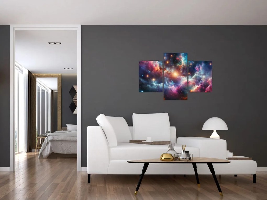 Kép - Sötét univerzum (90x60 cm)