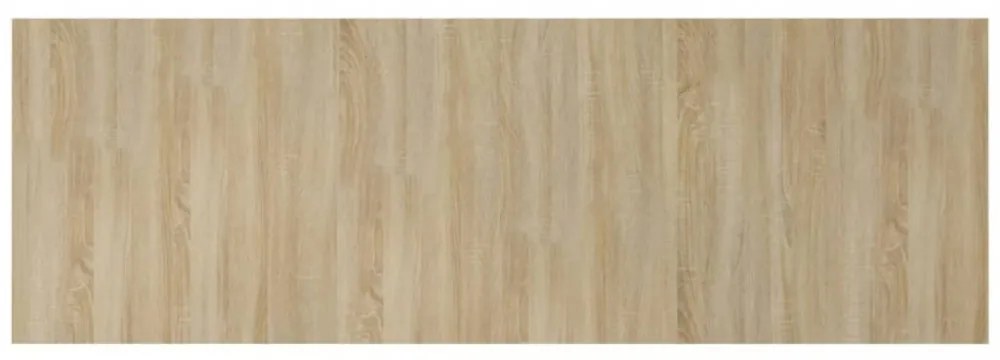 sonoma tölgy színű szerelt fali fejtámla 240 x 1,5 x 80 cm