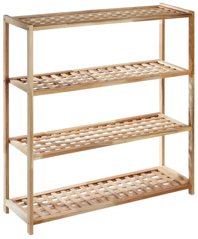 Natúr színű diófa cipőtartó – Premier Housewares