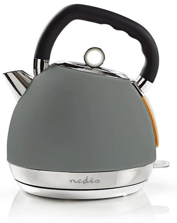 Nedis KAWK520EGY − Vízforraló kanna 1,8 l 1850-2200W/230V szürke