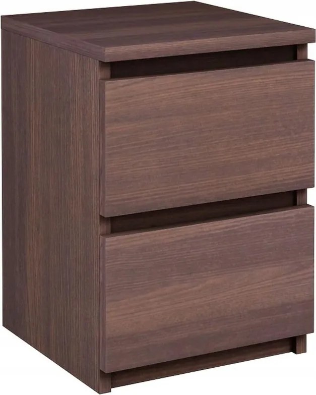 Éjjeliszekrény EX3 wenge éjjeli asztal 2 fiókkal