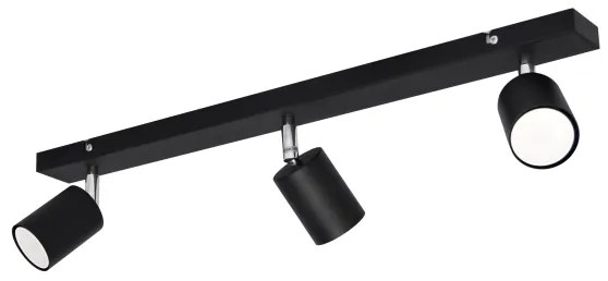 LED Spotlámpa TUNE 3xGU10/4,8W/230V fekete