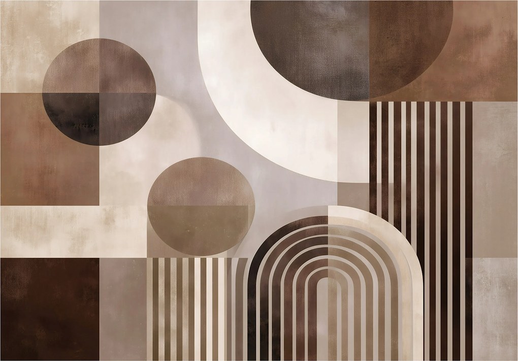 Fotótapéta Art Deco Absztrakció Hálószoba Nappali Tapéta Végyes Szálas 400x280