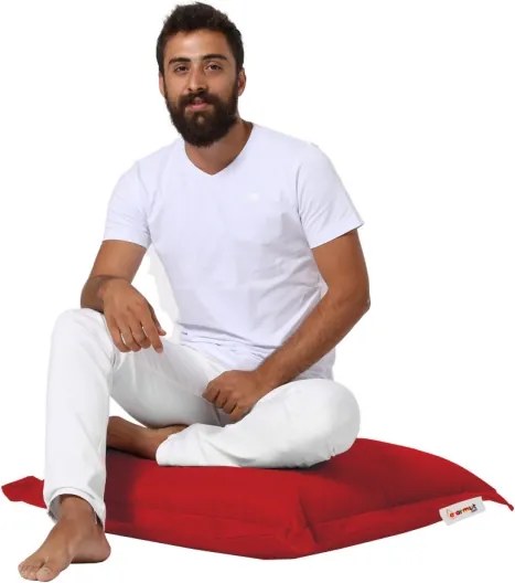 Padlópárna 70x70 cm piros