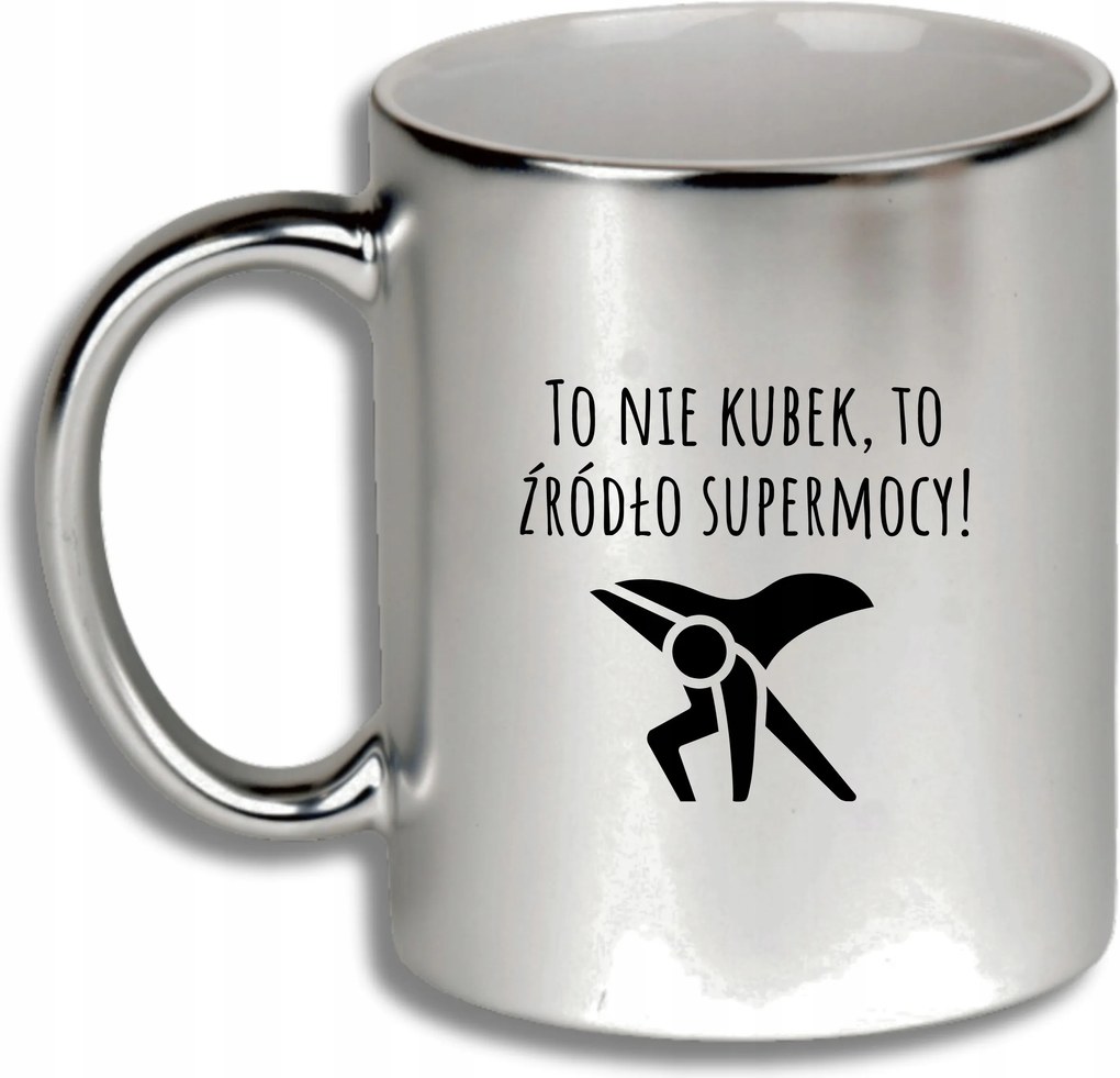 Ezüst Bögre Ajándék Különböző Alkalmakra Szupererő Forrás