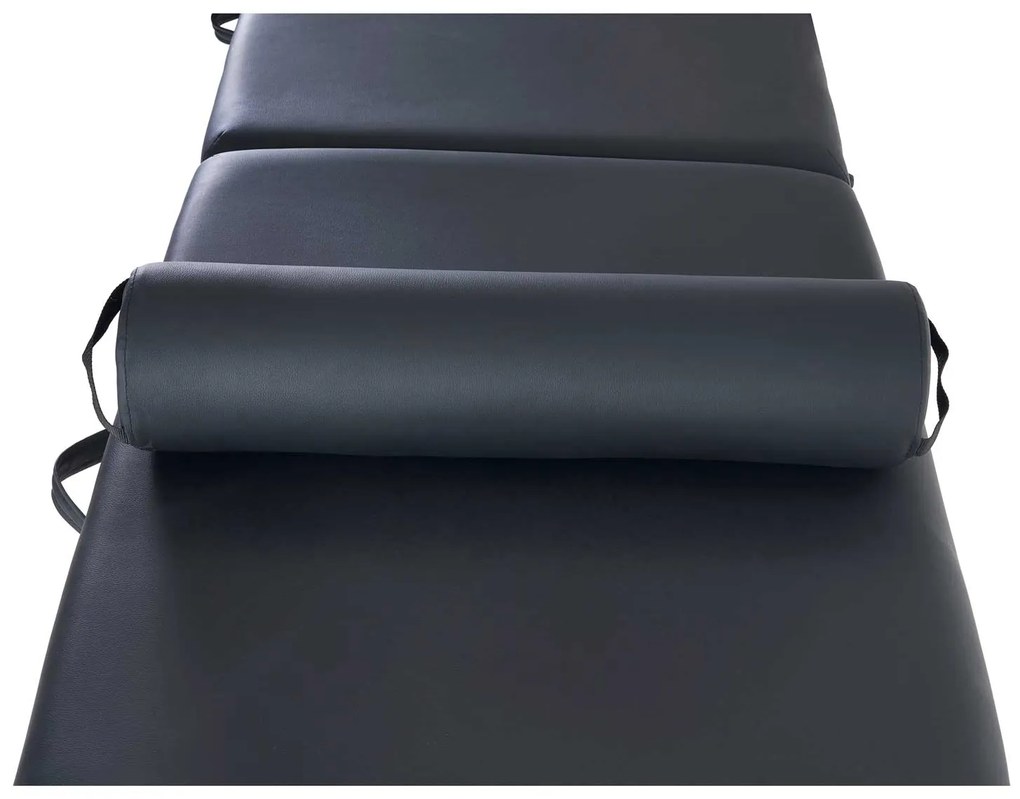 VASHOME Masszázs hengerpárna, fekete