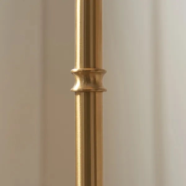 Endon 114786 - BURLEY dimmelhető, tölthető állólámpa LED/1,5W/5V, sárgaréz/rózsaszín