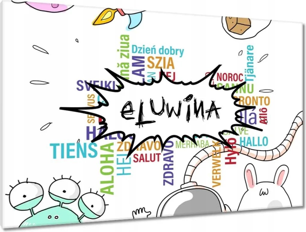 Festmények 120x80 Eluwina Üdvözlet