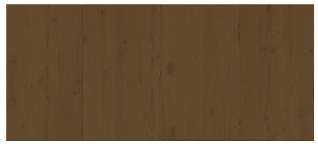 Mézbarna tömör fenyőfa bárasztal 180 x 80 x 110 cm