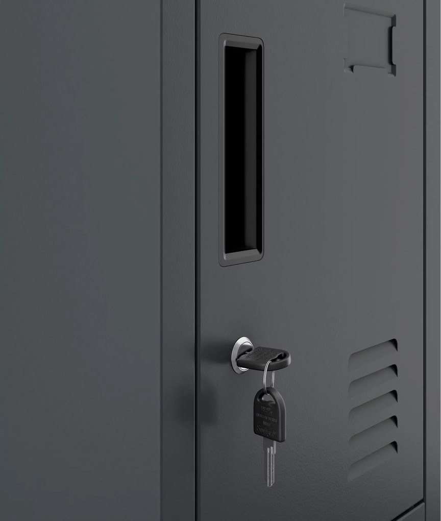 ROBERT 1 Plus rekeszes öltözőszekrény 292 x 1720 x 450 mm