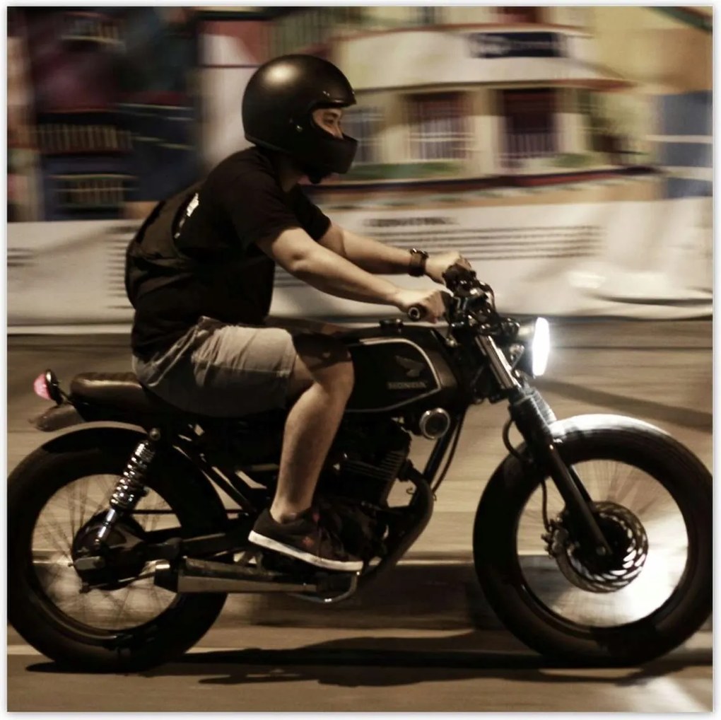 Poszterek 70x70 Klasszikus motorkerékpár Motor