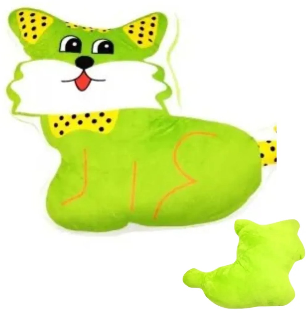 3D mikroplüss gyerekpárna Macska Tiahome