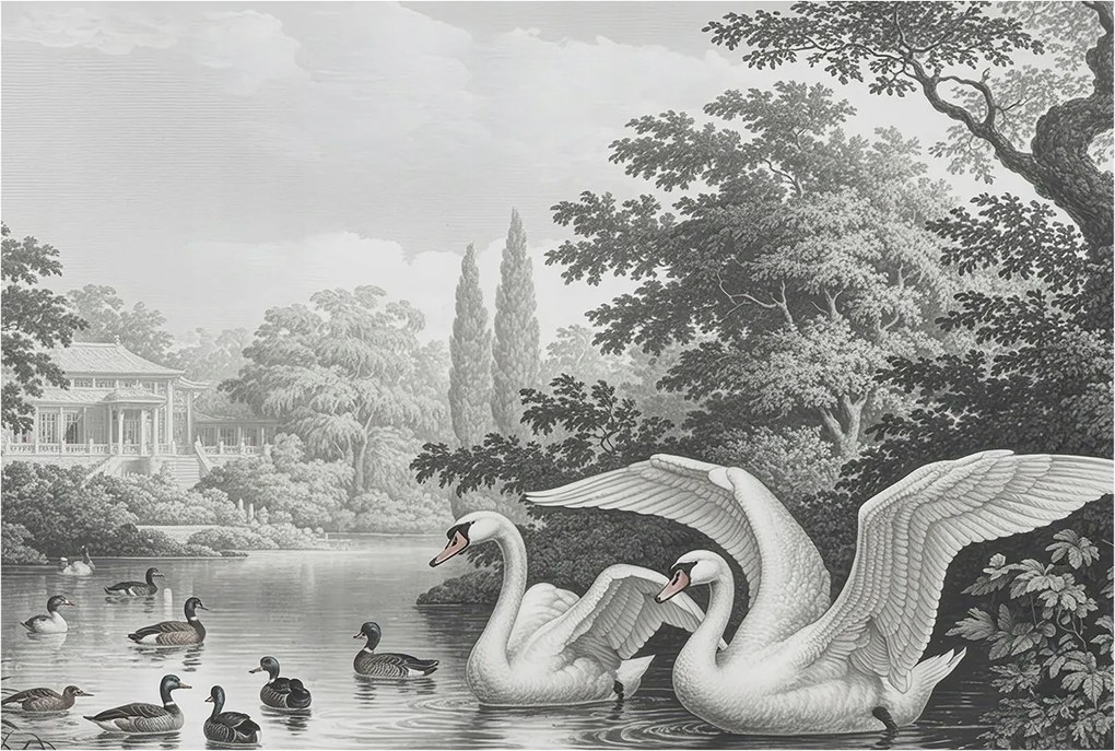 Flizelin fotótapéta Flizelin Designer Elegancia a természetben 104x70