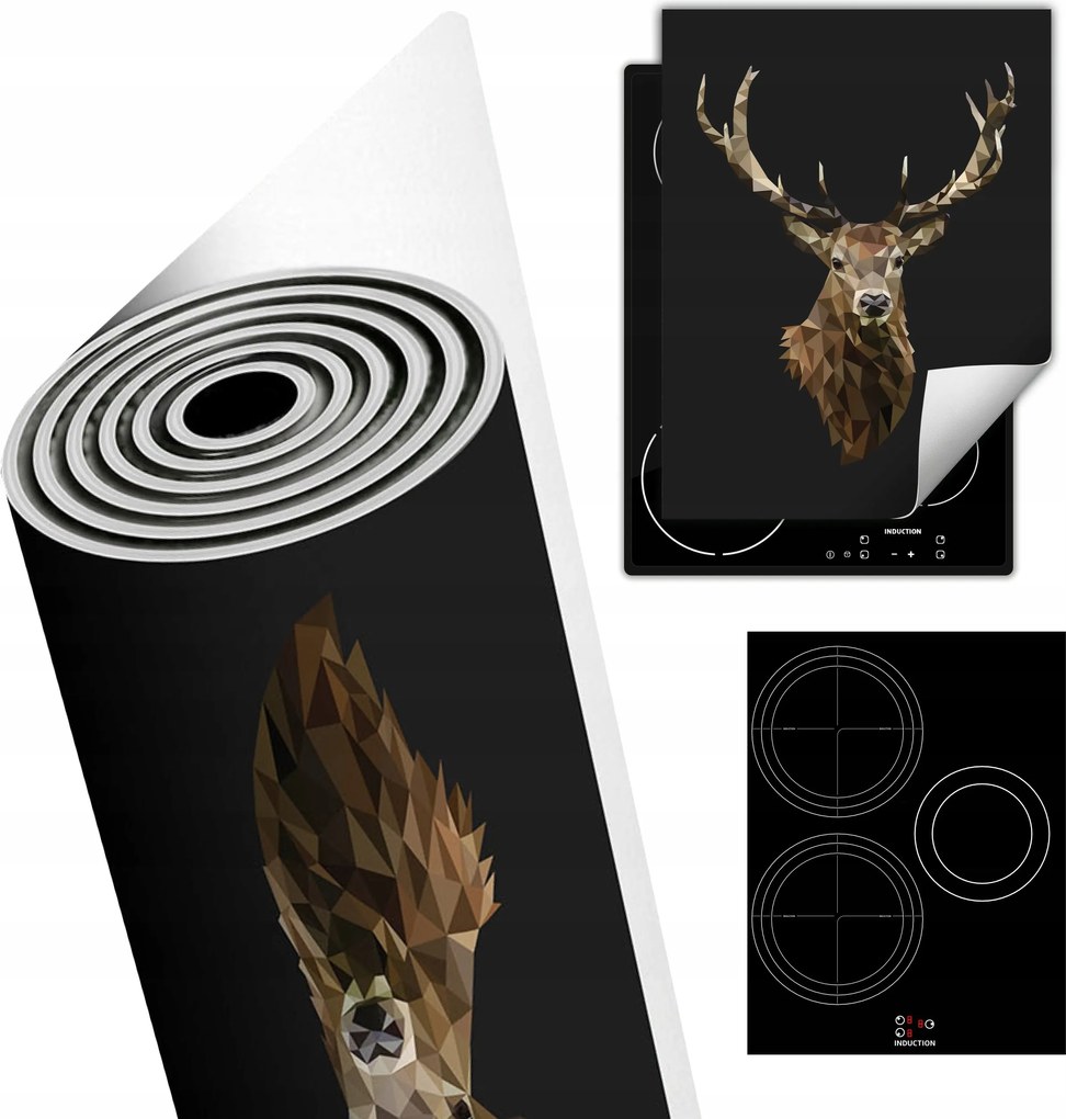 Tűzhelyvédő Szőnyeg Asztali Dekoráció 40x52 sötét szarvas