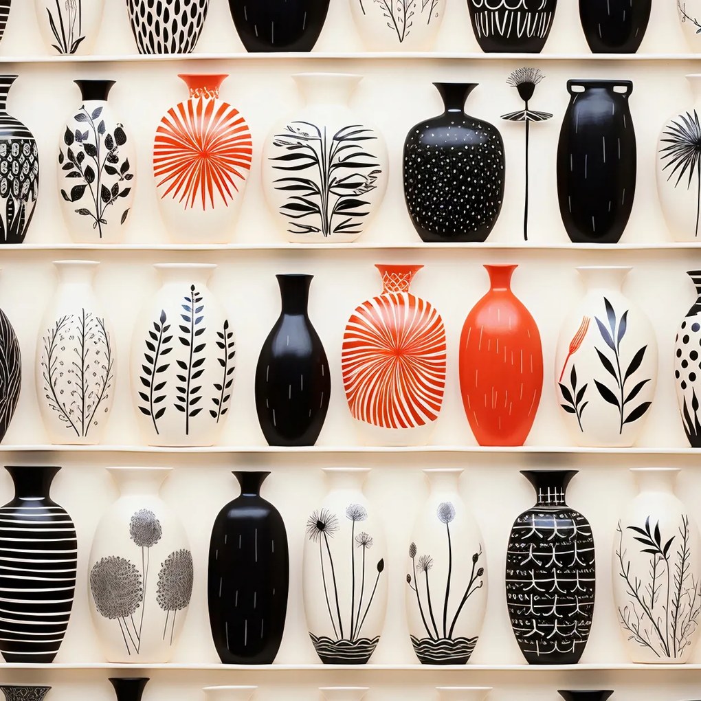 Poszter 50x50cm Agyag Harmónia