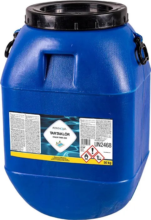Tartaklór lassan oldódó 200 g-os klórtabletta 50 kg