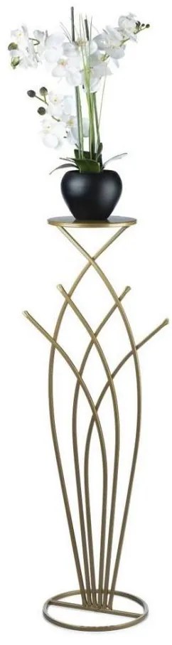 HowHomely SWAN virágtartó állvány 100x22,5 cm arany színben DD0406