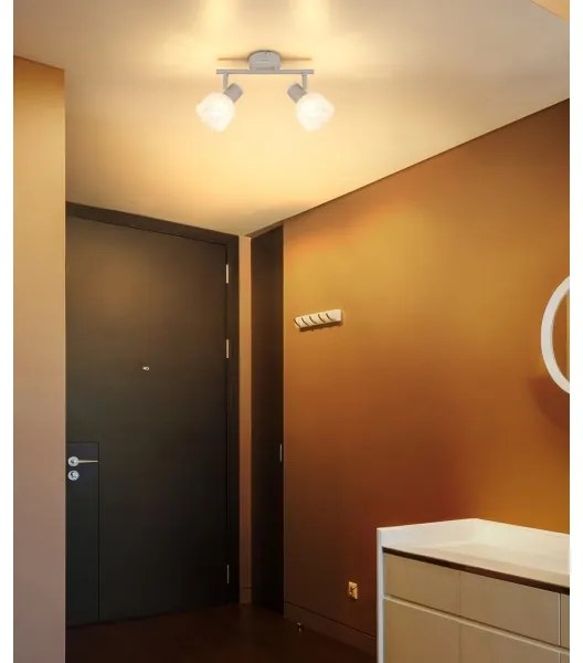 Globo 54317-2 - PLANTA spotlámpa 2xE14/40W/230V