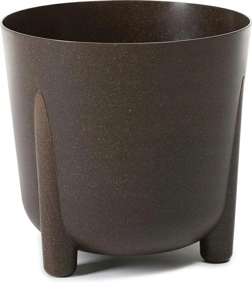 Dekoratív kaspó erkélyre teraszra Lábakon virágtartó betéttel dekoratív