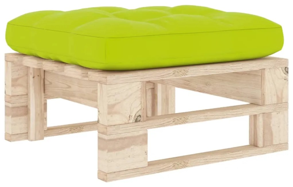 vidaXL impregnált fenyőfa kerti raklapzsámoly