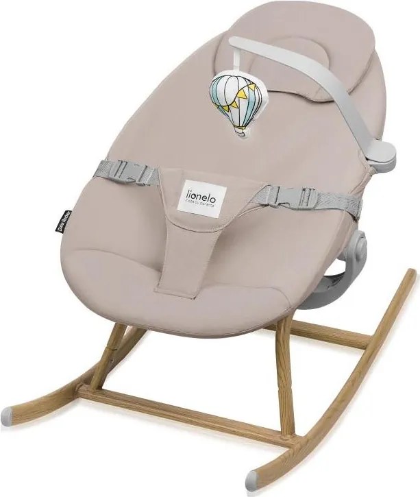 Lionelo - DALIA ROCKER baba ringató, homokszínű