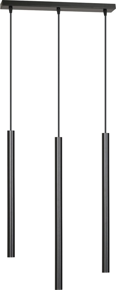Emibig modern függeszték selter fekete emi552/3