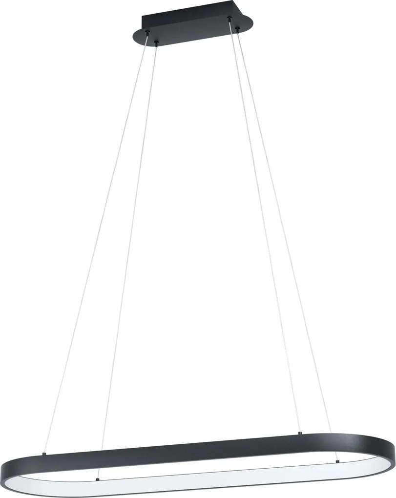 EGLO 99358 CORDIALES Modern Led Függesztett Lámpa Fehér, Fekete LED IP20