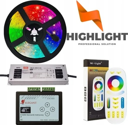 140m Led szett Rgb Rgbw mennyezeti feszített animáció