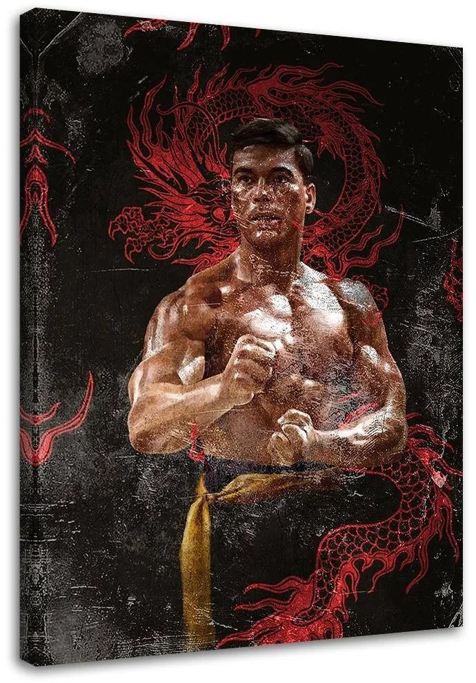 Gario Vászonkép Jean-Claude Van Damme a Bloodsportban - Dmitry Belov Méret: 70 x 100 cm