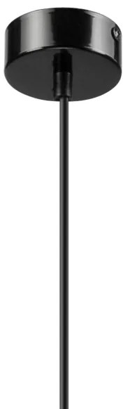 Simon függeszték 1xE27/60W/230V fekete/cseresznye