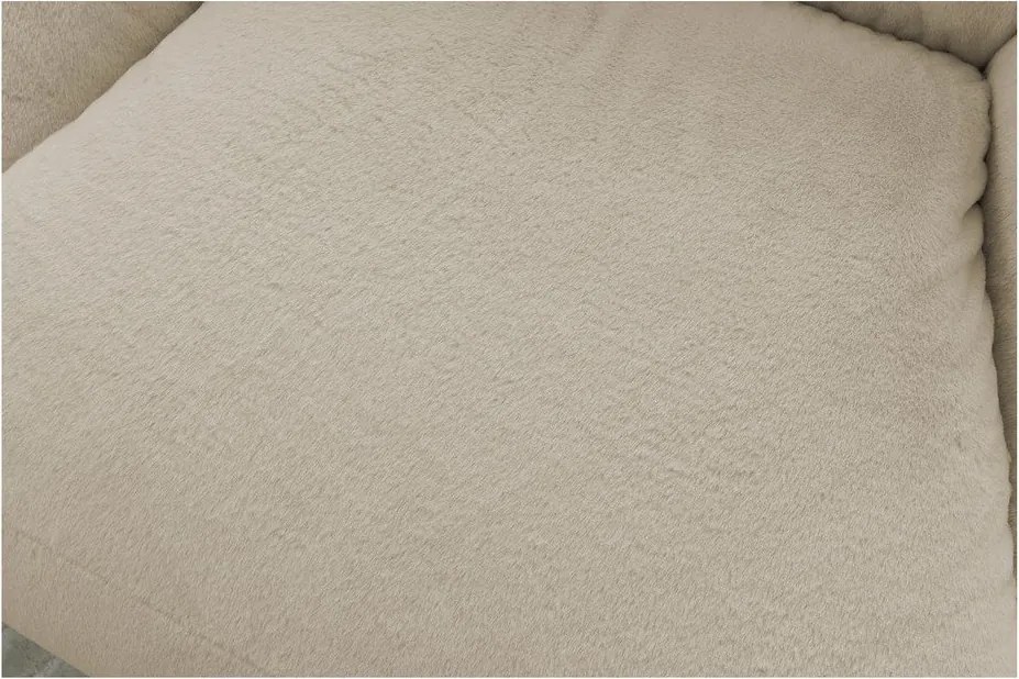 Bézs műszőrme babzsákfotel Lilibet – Bobochic Paris