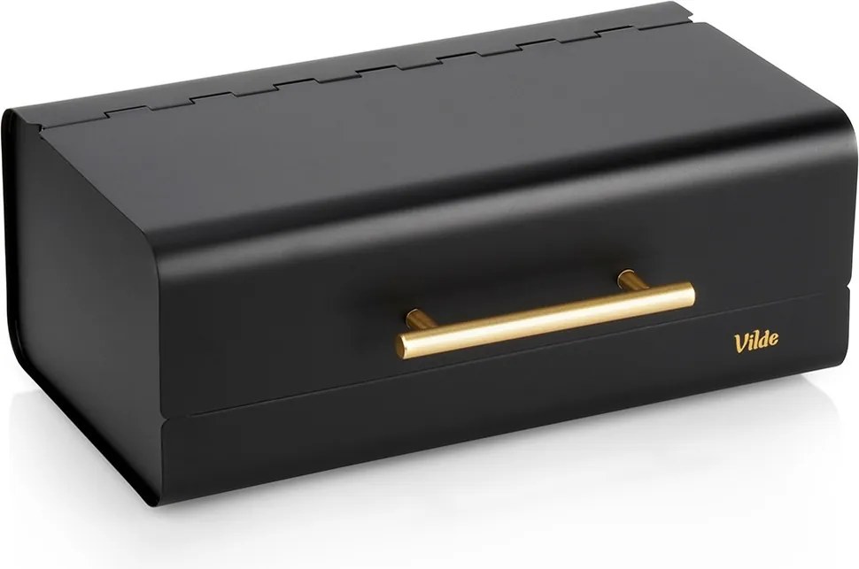 Kenyértartó Fém acél kenyértartó zsemle fekete