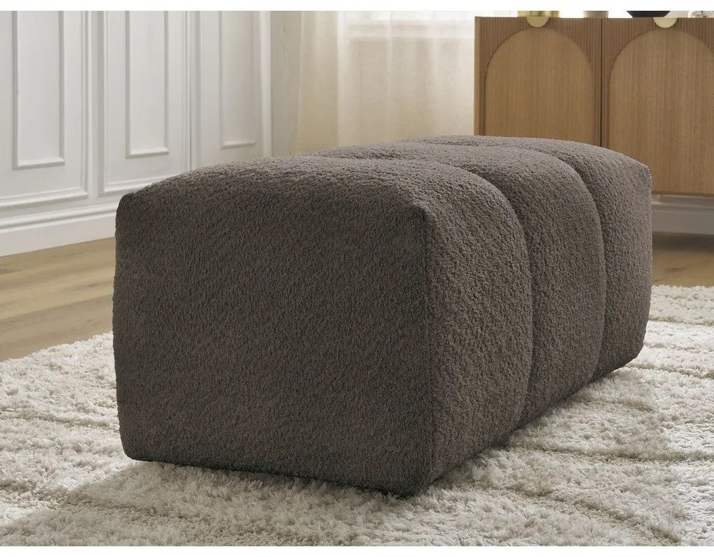 Barna buklé lábtartó Roxelane – Bobochic Paris