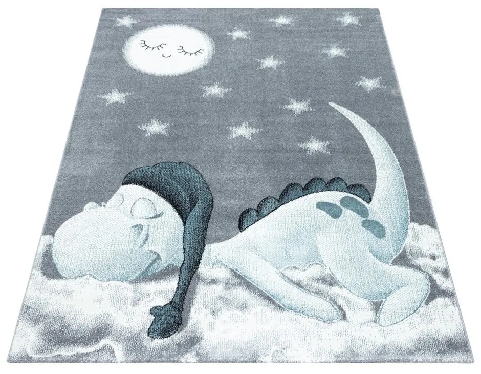 Kék-szürke gyerek szőnyeg 120x170 cm Bambi – Ayyildiz Carpets