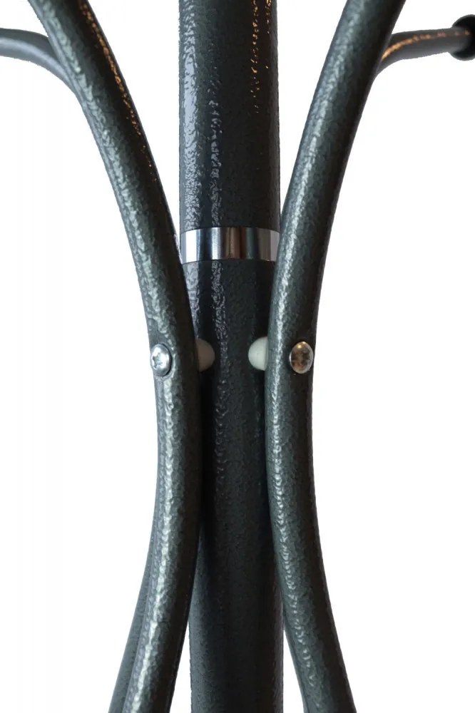 Álló ruhaakasztó Marble, márvány talppal, szürke