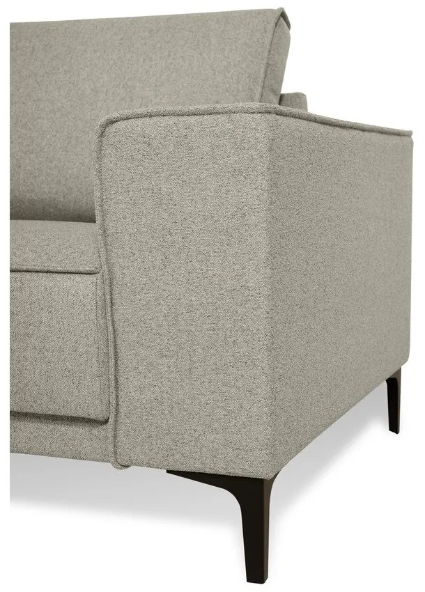 Világosszürke sarokkanapé (bal oldali) Copenhagen – Scandic