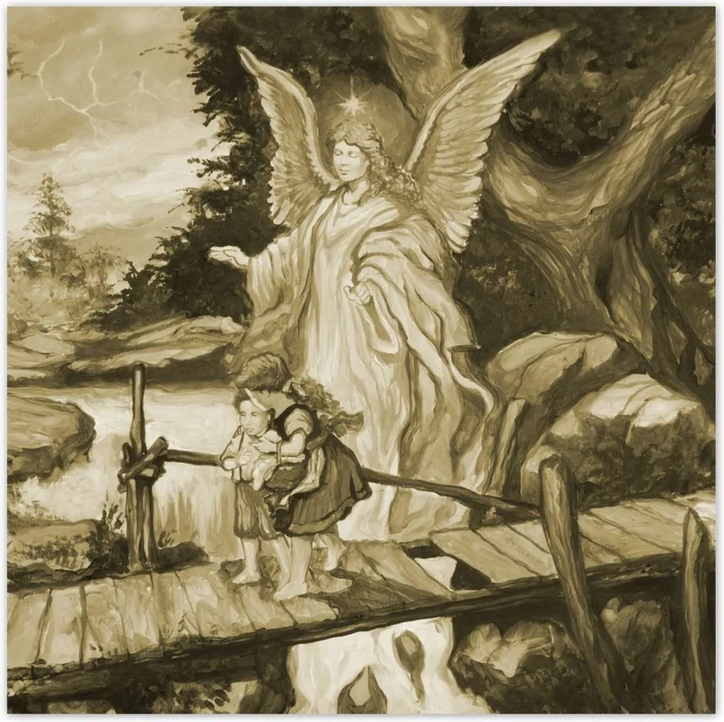 Poszterek 140x140 Angyal Keresztelő ajándék