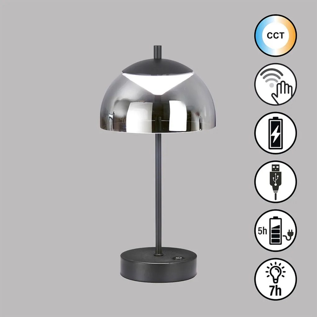 Fischer&Honsel Riva 850331 Asztali lámpa 1x2W/LED 3000K/4750K/6500K 240lm IP20