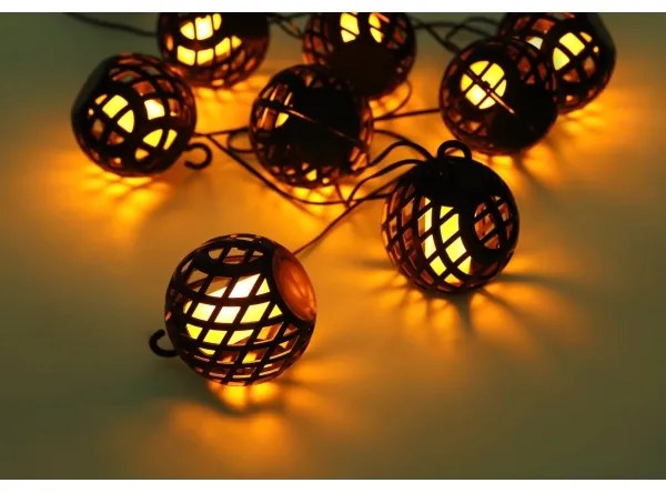 Globo 33686-8 - LED napelemes dekorációs lánc 98xLED/0,1W/3V IP44