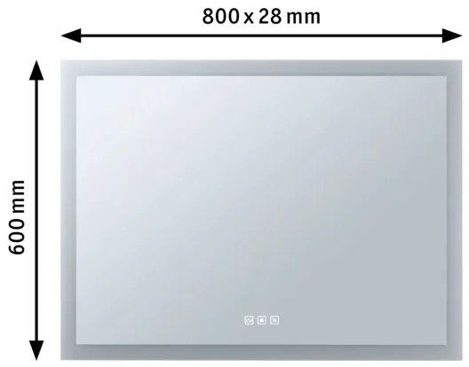 Paulmann 93013 - LED/22W IP44 állítható fürdőszobai tükör világítással 230V